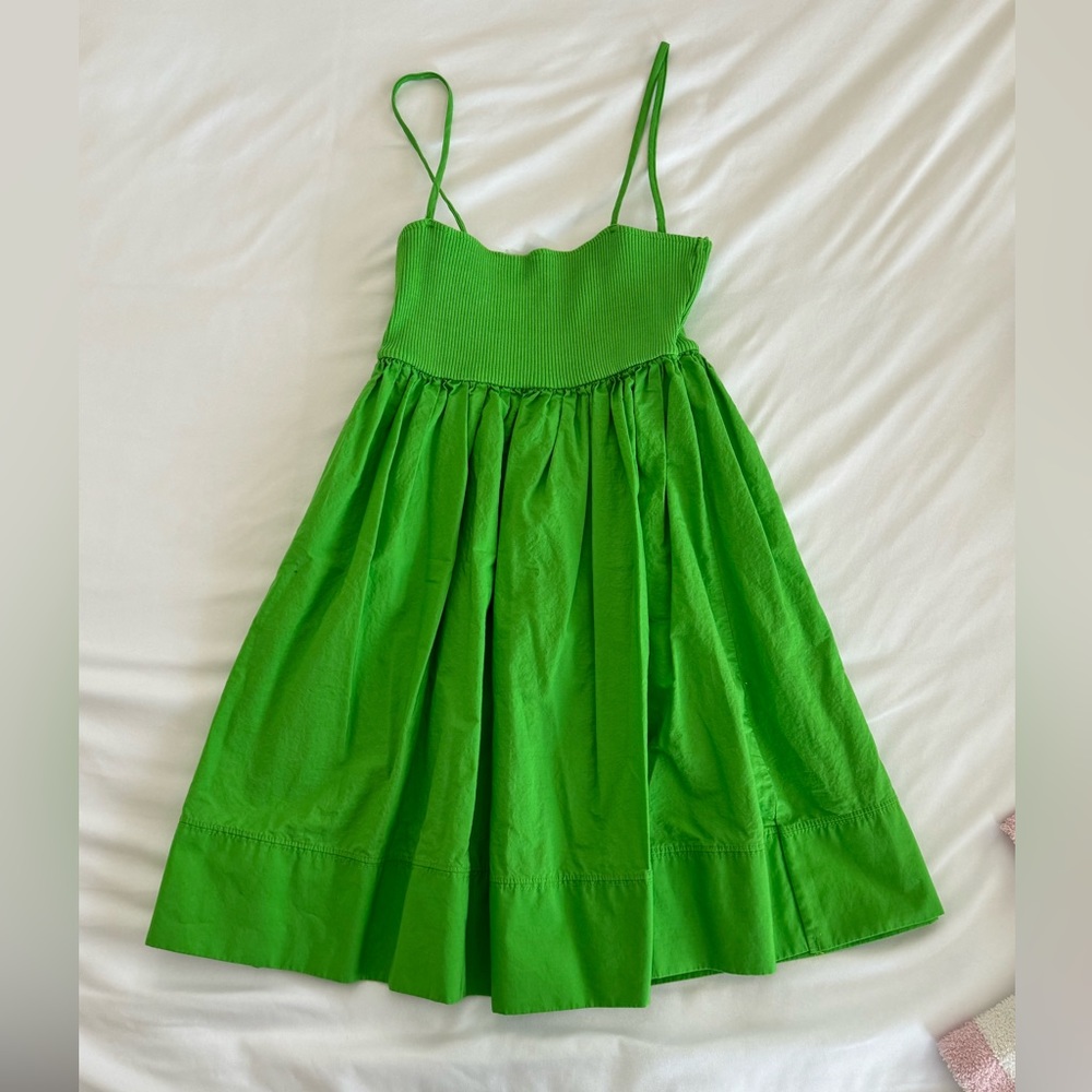 Zara green dress